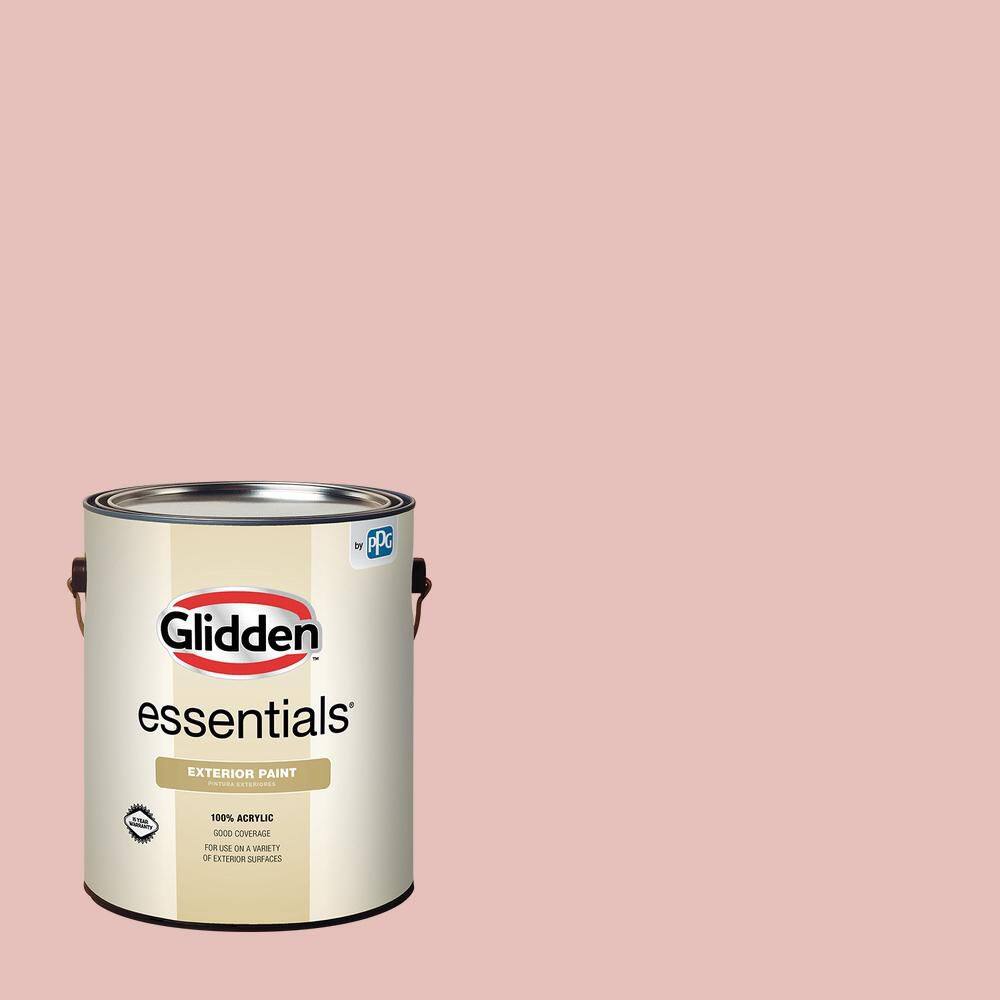 1 gal. PPG1057-3 Rose Petal Flat Exterior Paint price history on PriceWatchPro