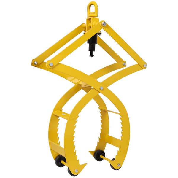 maocao hoom Automatic Grip and Release Log Tongs, 360° Swivel