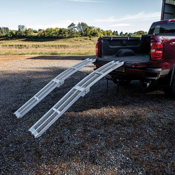Titan Ramps 10' Arched Motorcycle Loading Ramp, Folding, Portable