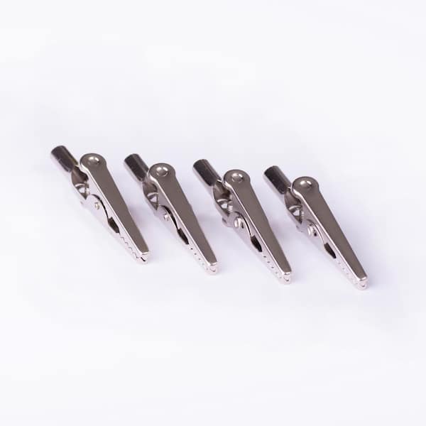 22-14 AWG 1-1/4 in. Non-Insulated Alligator Clip (4-Pack)