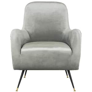 Noelle Light Gray Accent Chair