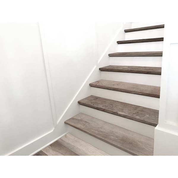Mave 5/4 in. T x 12 in. W x 47.25 in. L Luxury Vinyl Stair Tread Molding (2-pieces/case)