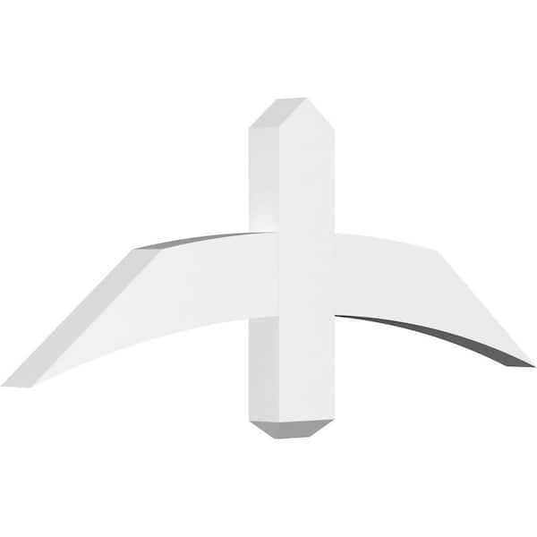 Ekena Millwork Bellingham 36 in. W x 13.5 in. H x 2 in. D Signature Polyurethane Bracket