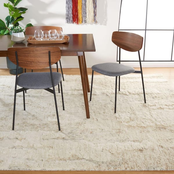 Tribeca 10 ft. x 14 ft. Gray/Beige Marble Area Rug