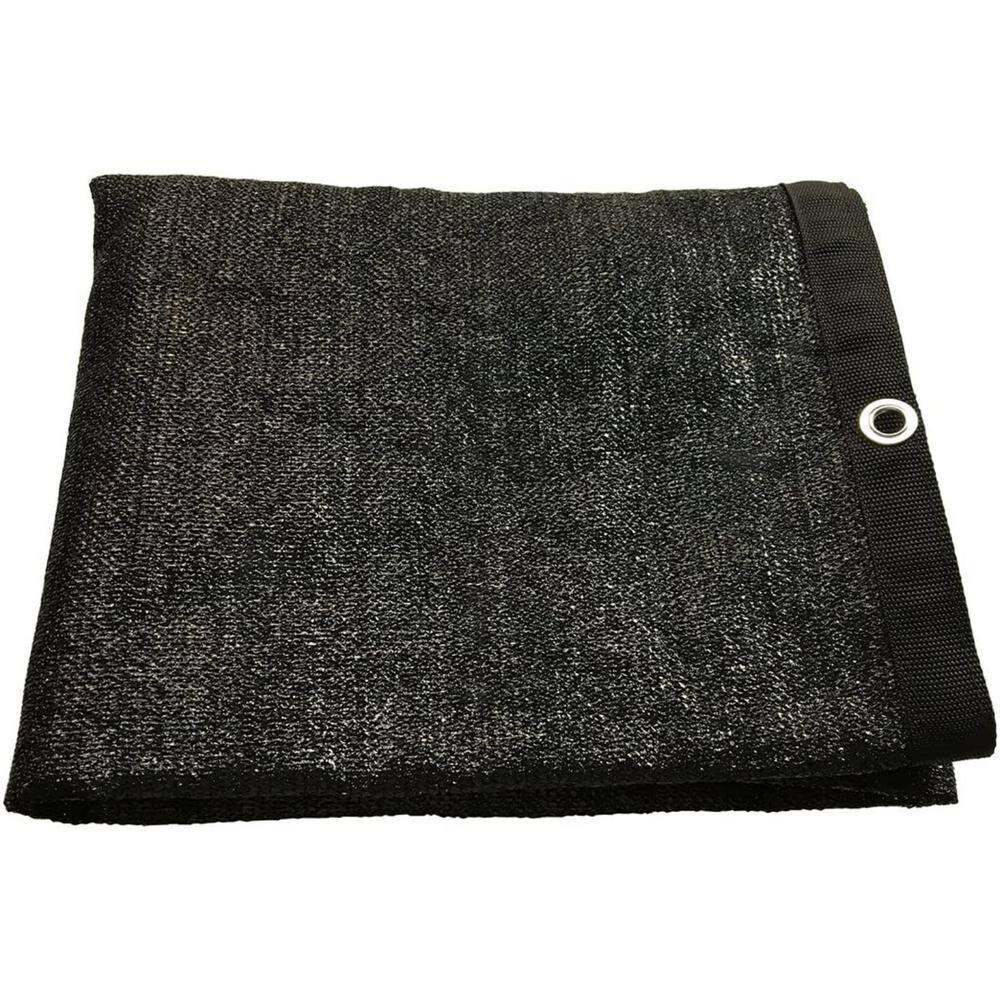 Agfabric 6x12' 50% UV Resistant Black Shade Cloth Plant Cover Greenhouse Panel 