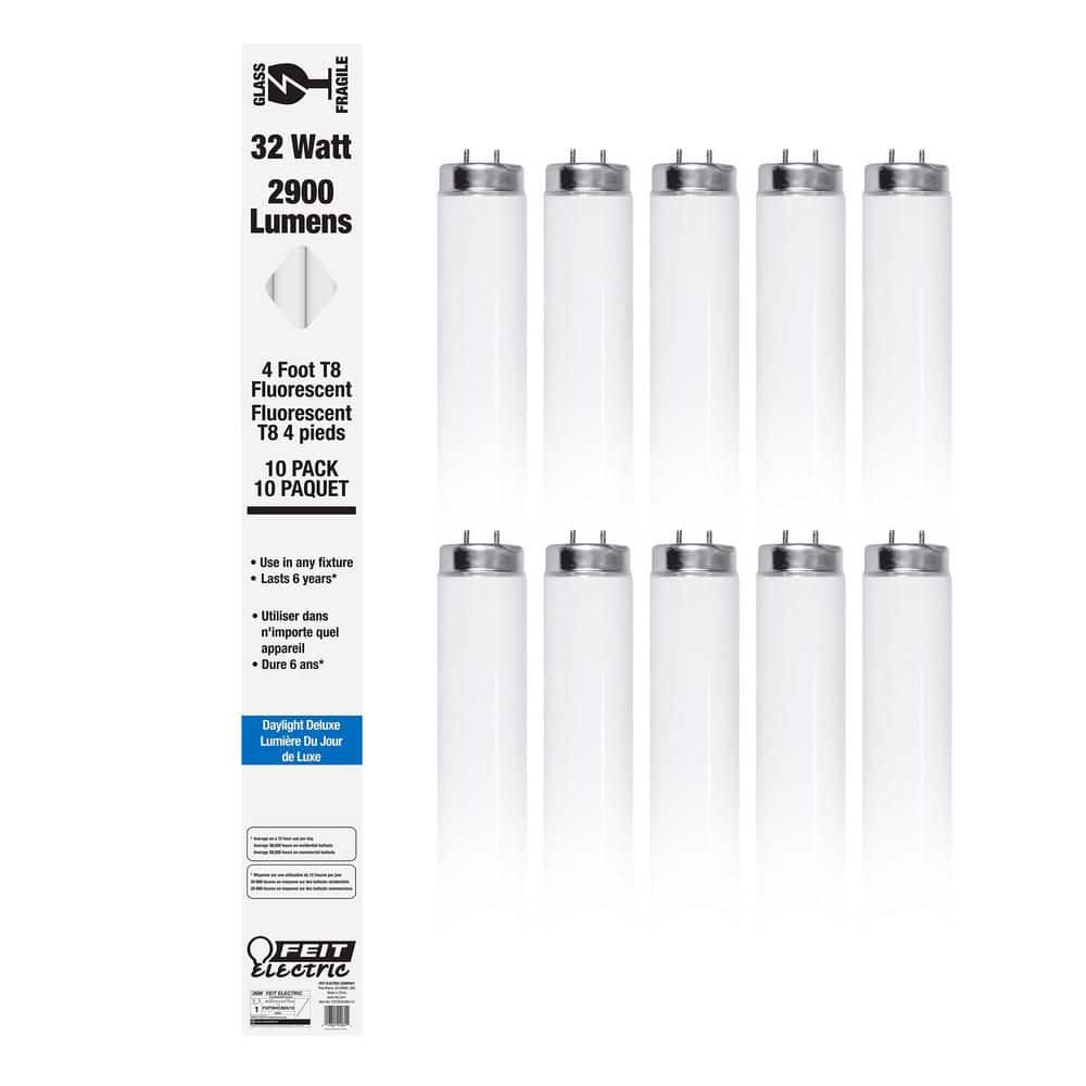 Feit Electric 32-Watt 4 ft. T8 G13 High Output Linear Fluorescent