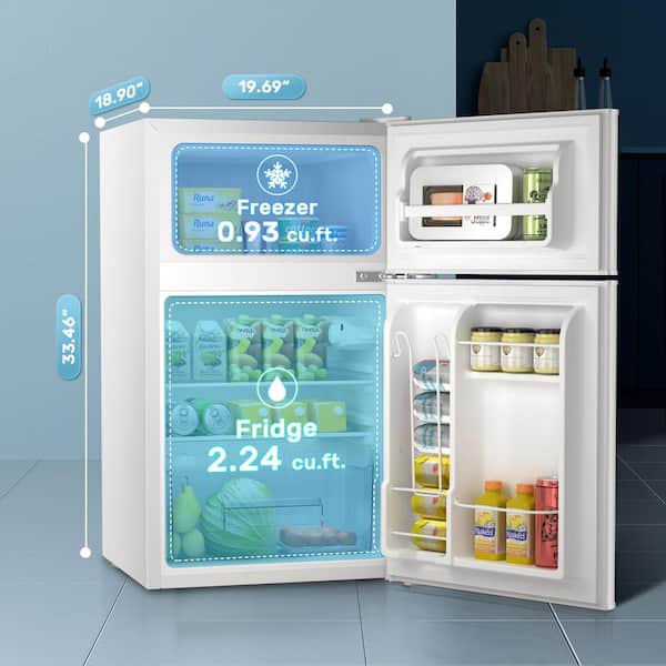 WELL FRIDGE mini ホワイト　冷蔵庫 WELL FRIDGE mini ホワイト 冷蔵庫 Frigidaire 1.6cu. ft. Retro Bar