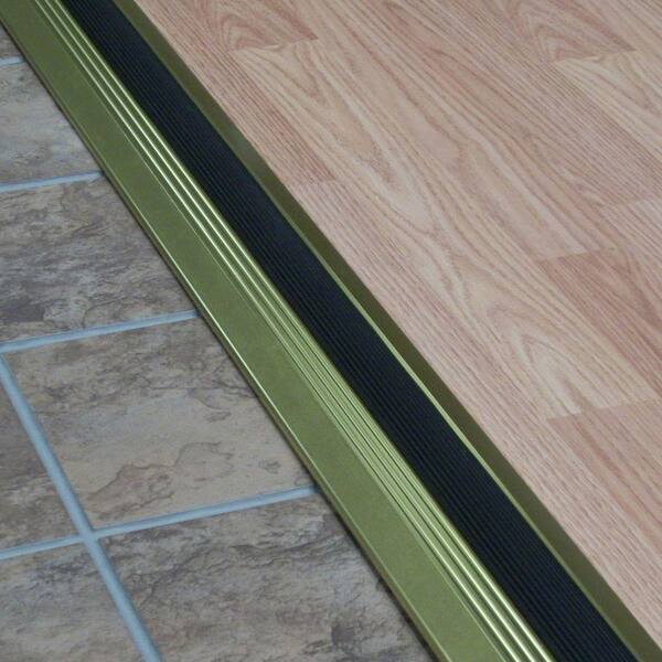 M-D Building Products Deluxe Low 3-3/4 in. x 72 in. Brite Gold
