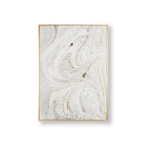 Marble Luxe Framed Canvas Wall Art