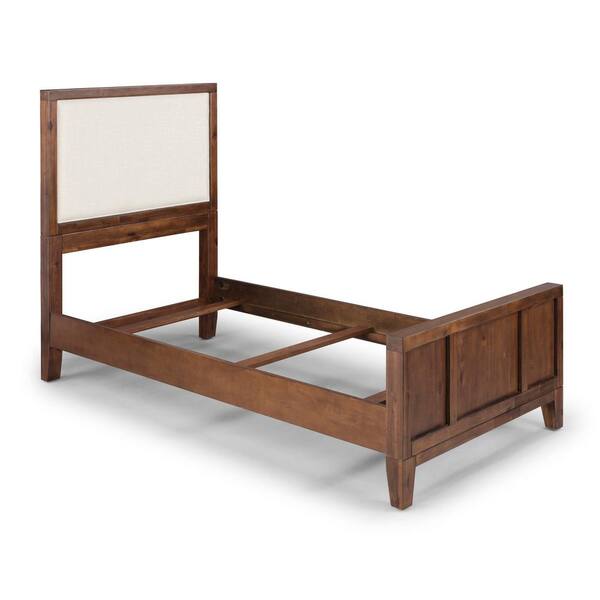 HOMESTYLES Bungalow Brown Twin Bed 5507-400 - The Home Depot