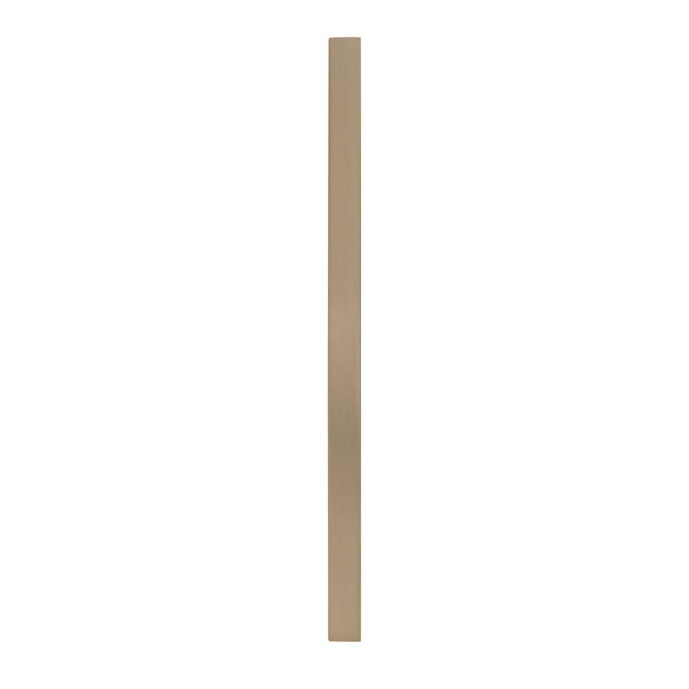 Golden Champagne Modern Appliance Pull with Mounting Hardware