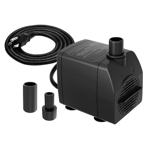 .N/A 200GPH Submersible Pump Ultra Quiet High Lift Dry Burning Protection for Fountains Hydroponics Ponds Aquariums