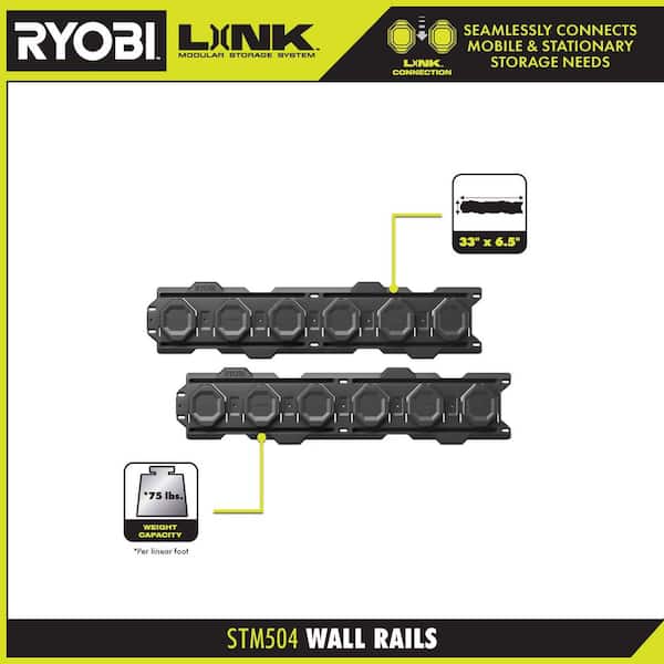 RYOBI - LINK 15-Piece Wall Storage Kit