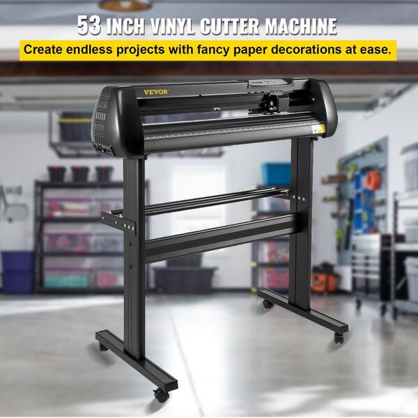Vinyl Cutting Machine 53 Inch Semi-Automatic Vinyl Cutter Plotter With ...