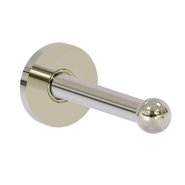 Allied Brass Traditional Retractable 2 in. H Brass 15 lb. Load Capacity Wall Hook in Polished Nickel