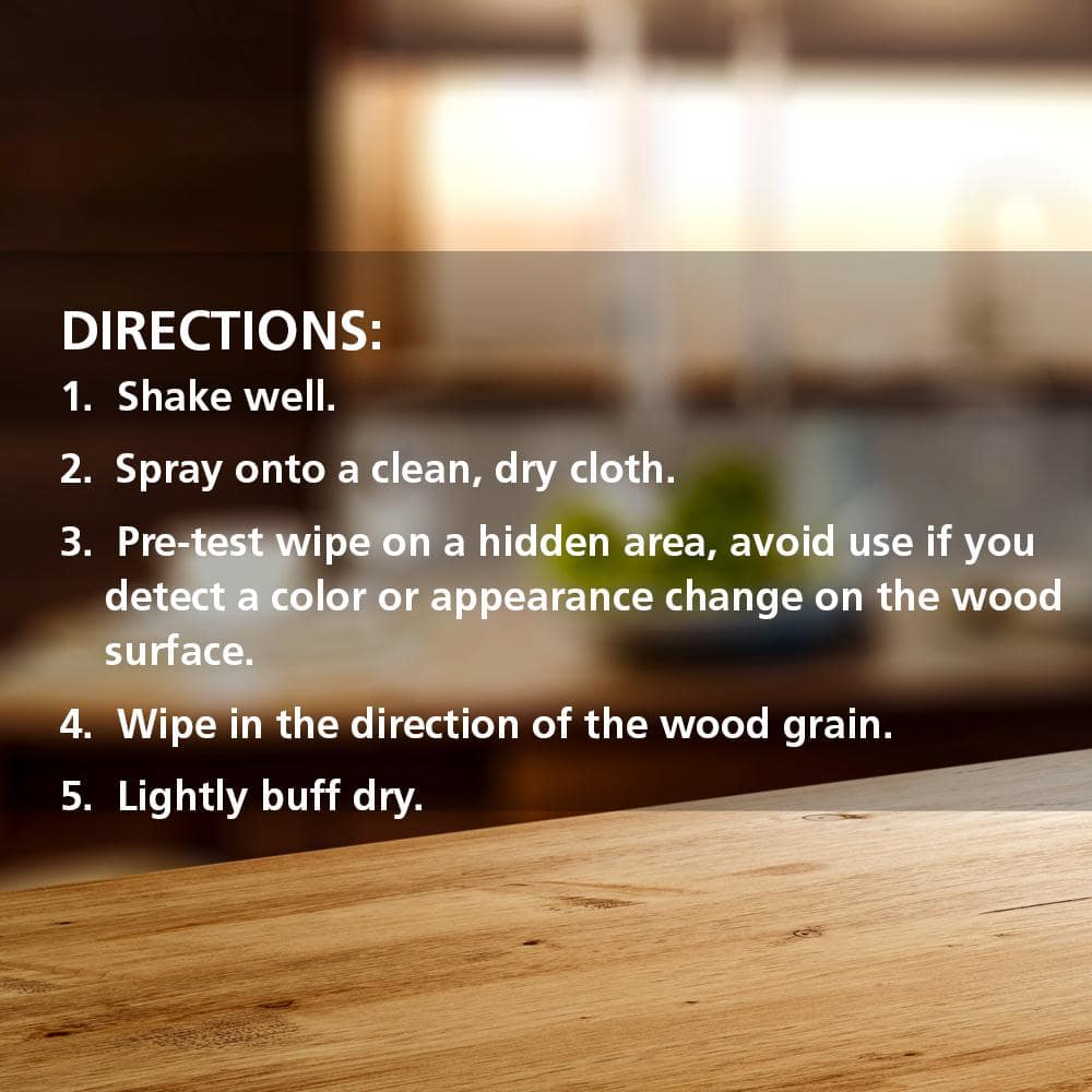 Guardsman Deep Clean Wood Cabinets and Furniture Cleaner, 12.5 oz Aerosol