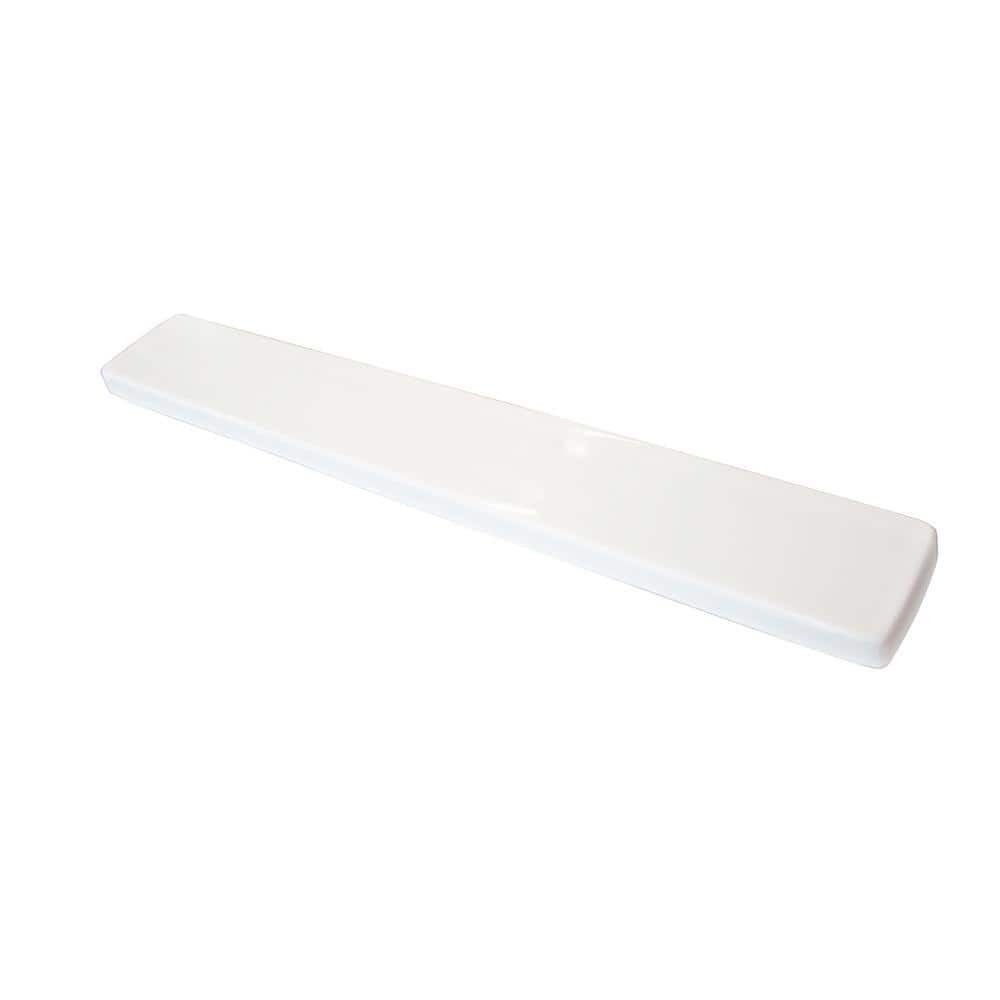 Design House 18-3/8 in. Cultured Marble Universal Sidesplash in Solid White