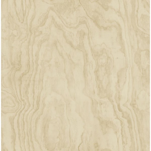 Ashley Stark Tan Sloane Wood Vinyl Peel and Stick Wallpaper