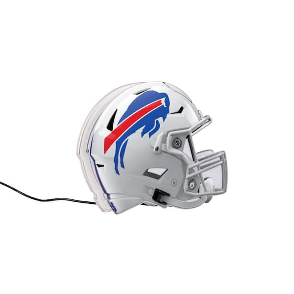 Evergreen Buffalo Bills White NFL Football Helmet Desklite LED Decor