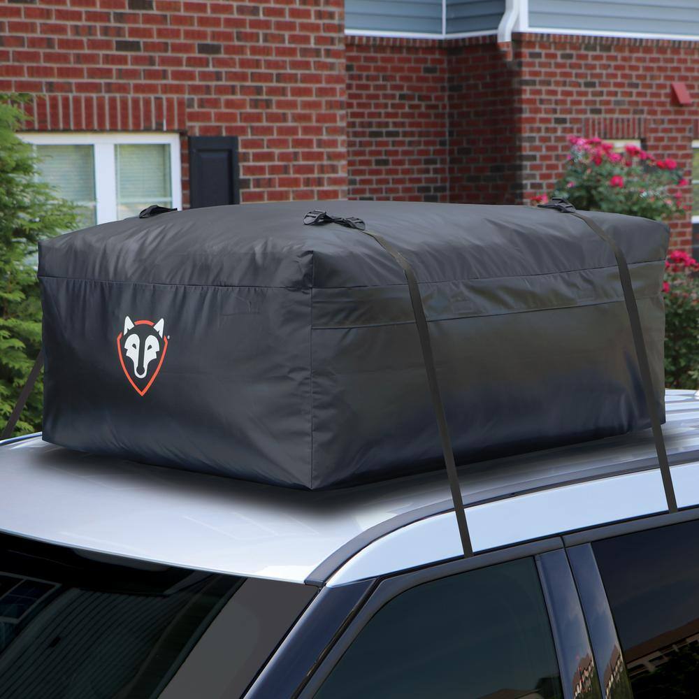 Rightline Gear Black 15 cu ft Weatherproof Rooftop Cargo Carrier