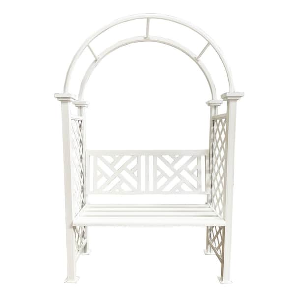 82 in. x 52 in. Aluminum Garden Arbor