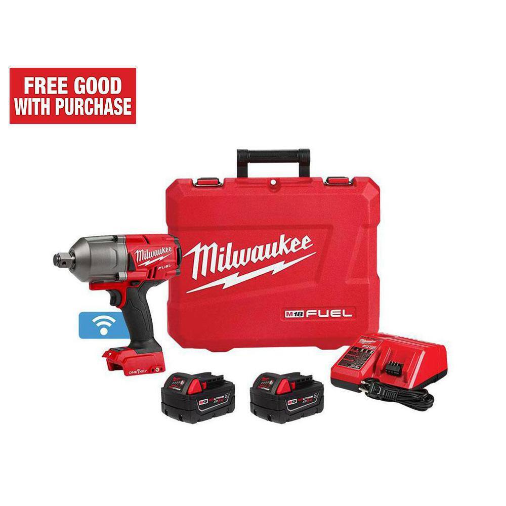 Milwaukee M18 FUEL ONE KEY 18V Li Ion Brushless Cordless 3 4 in