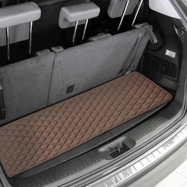 Deluxe Heavy-Duty Faux Leather Diamond Pattern Multi-Purpose Cargo Liner