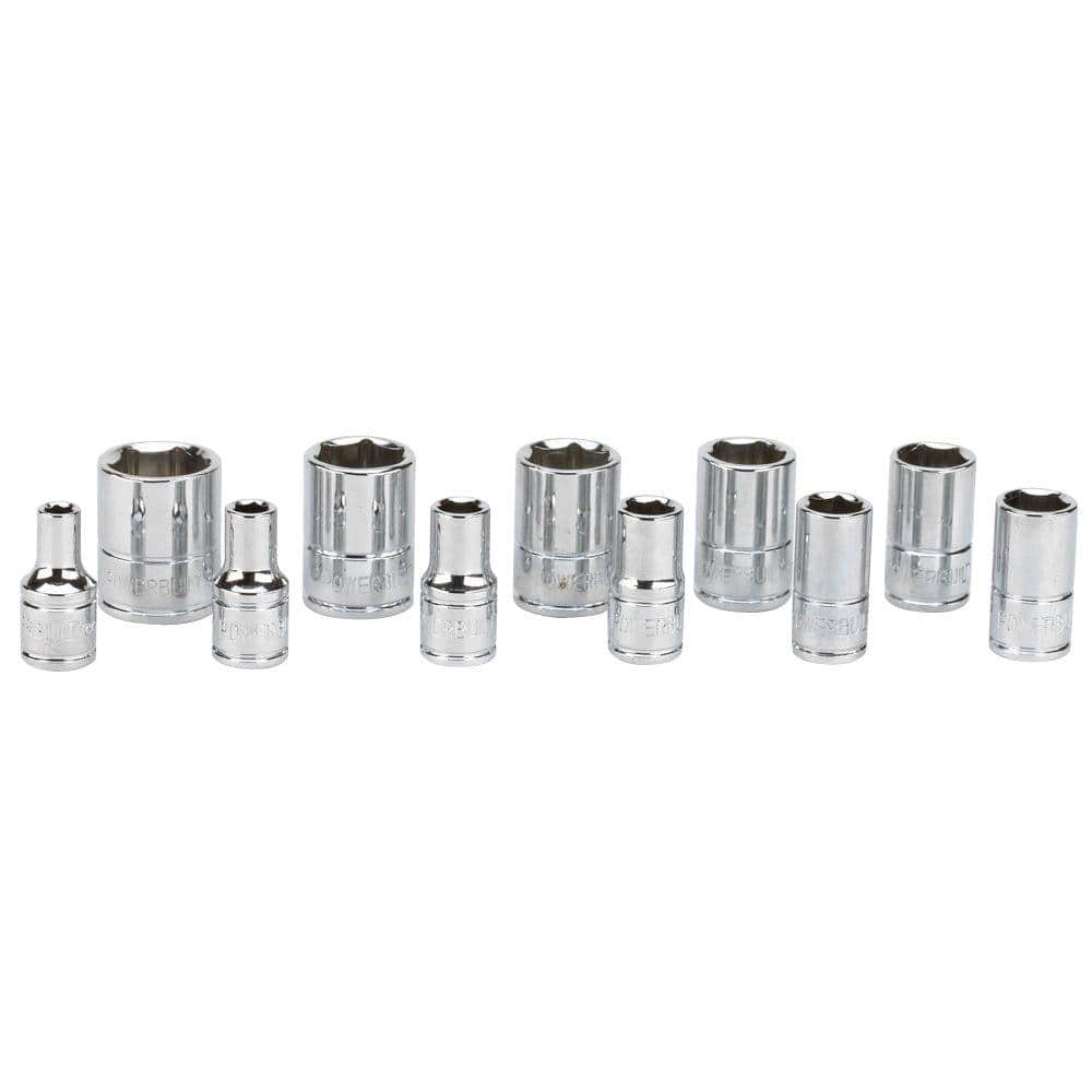 1/4 in. Drive Metric Socket Set (11-Piece)