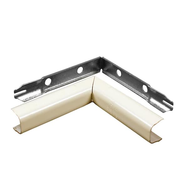 Legrand Wiremold 2-3/4 in. 90-Degree Single-Channel Steel Internal Elbow Fitting in Ivory