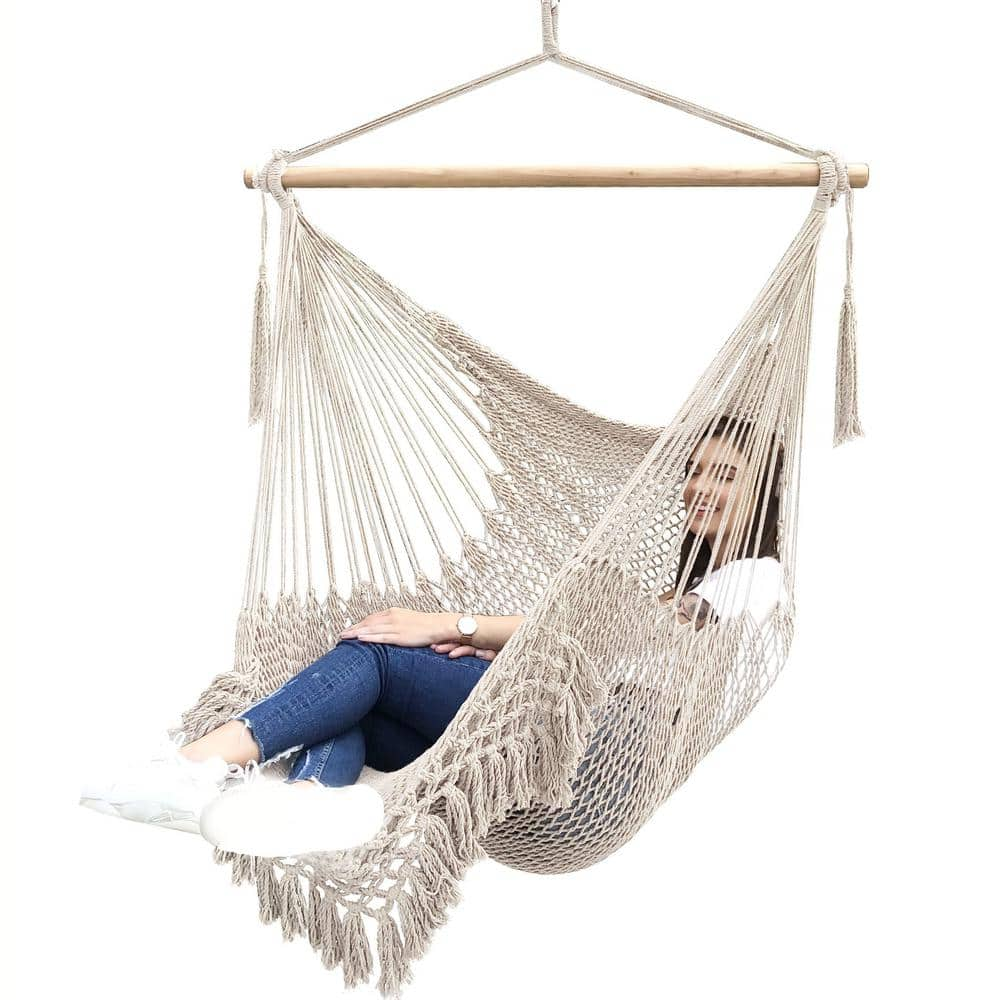 HAMMOCK CHAIR SWING WITH FOOTREST - KING