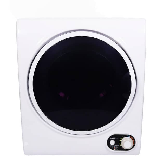 URBAN LIVING 1.5-cu. ft. Compact Electric Dryer, Small Portable Clothes Dryer for Apartment and Small Spaces in White