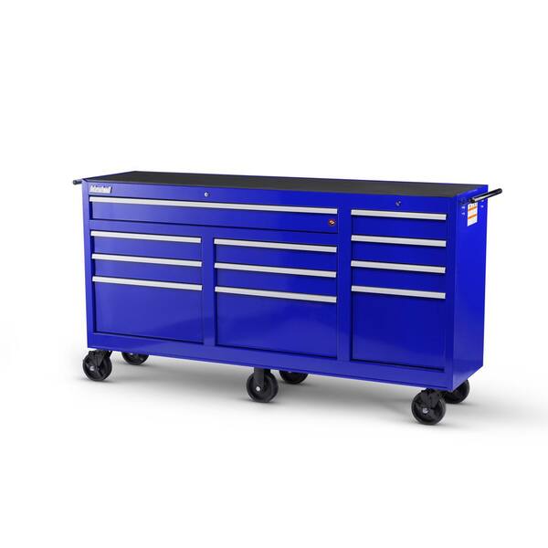 International Workshop Series 73 in. 11-Drawer Cabinet, Blue