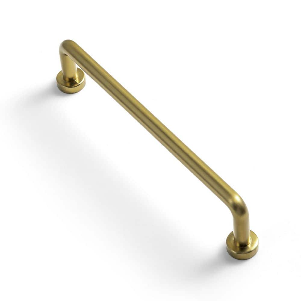 12-Pack 5 in. (128 mm) Rustic Brushed Gold Zinc Alloy Cabinet Bar Pulls price history on PriceWatchPro
