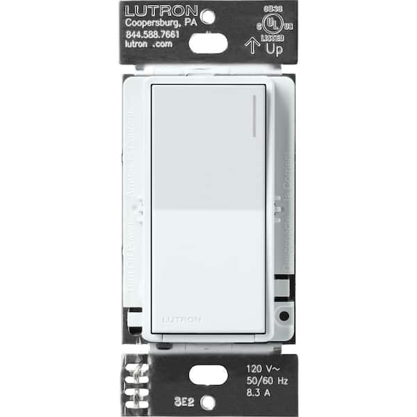Lutron Sunnata Companion Switch, only for use with Sunnata On/Off Switches, Glacier White (ST-RS-GL)