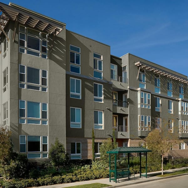 5 gal. #N350-7A Mountain Olive Flat Exterior Paint