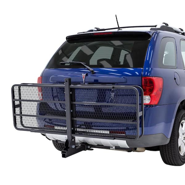 Apex 2-Bike Steel Basket Cargo Carrier with Rack BCCB-1169-2 - The