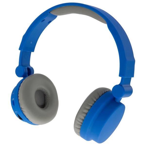iLive Bluetooth Wireless Touch Headphone, Blue