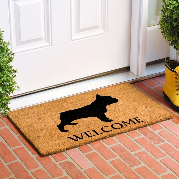 French Bulldog Doormat 24" x 36"