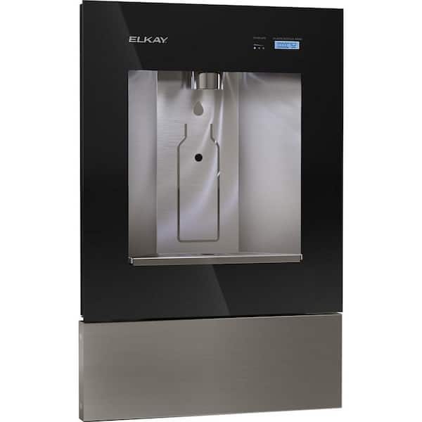 Elkay Elkay EZH2O Liv Built-in Filtered Drinking Fountain with Water Dispenser Non-refrigerated, Midnight