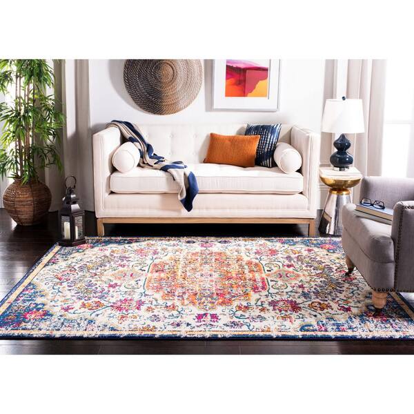 Tayse Rugs Festival Dakota 8' Round Area Rug Multi