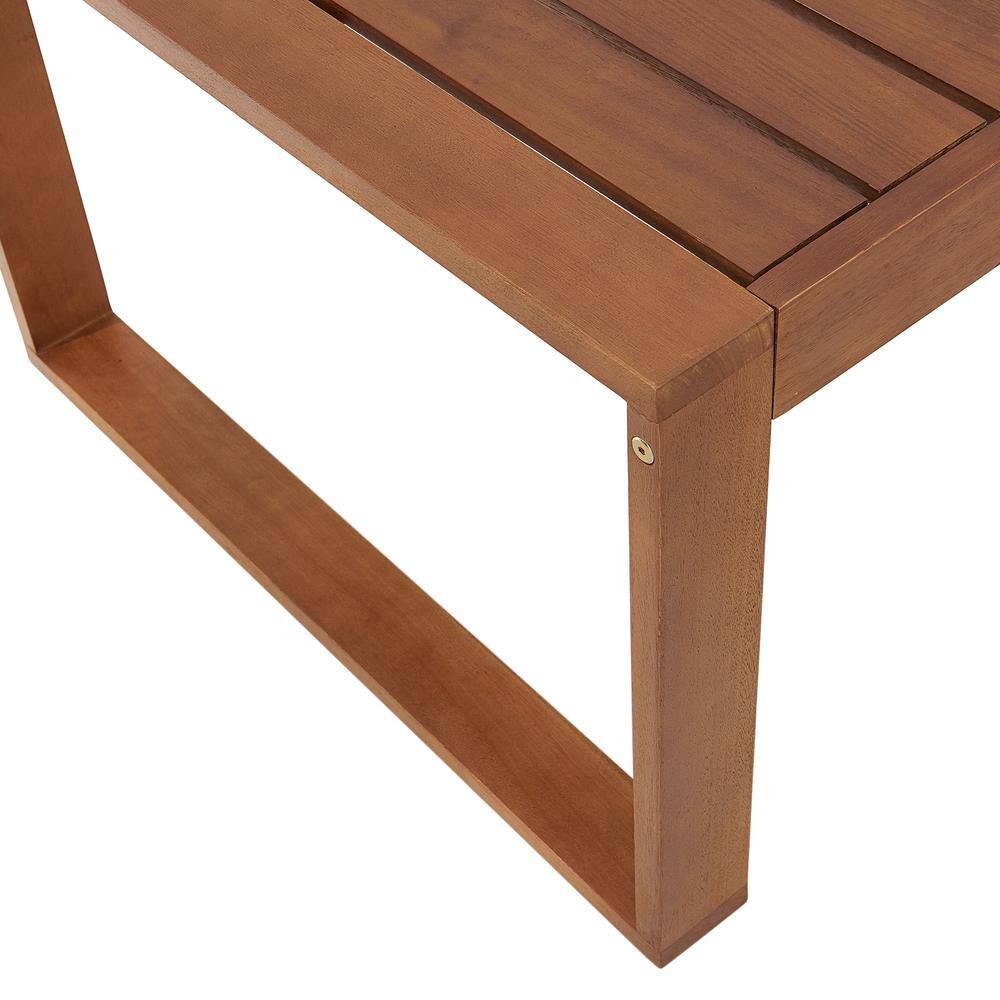 Weston 30" Eucalyptus Wood Outdoor Cocktail Table