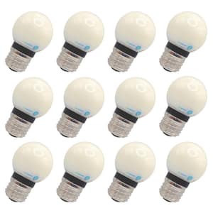 Globe 25-Watt Equivalent G16 E26 LED Light Bulb 2700K - 12-Pack