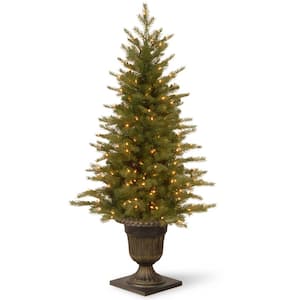 4 ft. Nordic Spruce Entrance Artificial Christmas Tree with Clear Lights