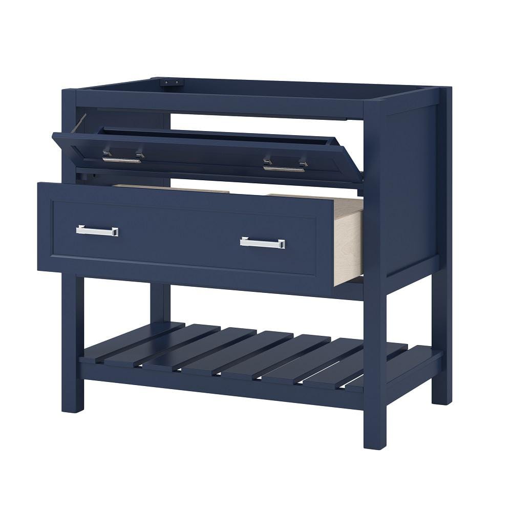 Lawson 36" Aegean Blue Painted Poplar Freestanding Bathroom Vanity