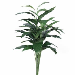 3 ft. Green Artificial Spathiphyllum Leaf Individual Flower Stem