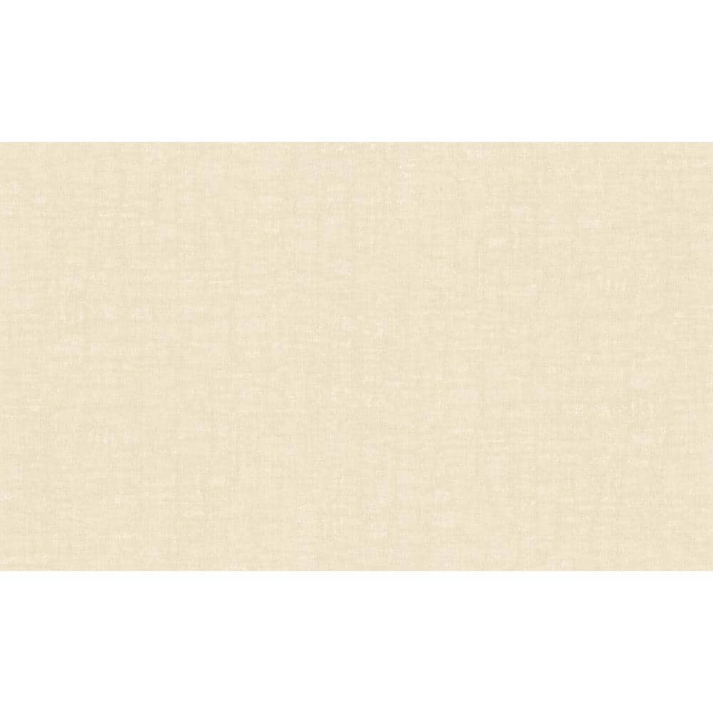Fusion Collection Linen Effect Texture Cream Matte Finish Non-pasted Vinyl 