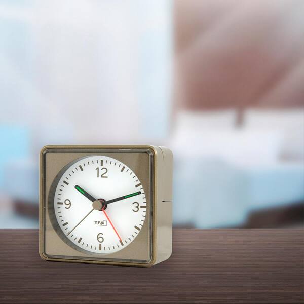 TFA Electronic Push Button Alarm Clock