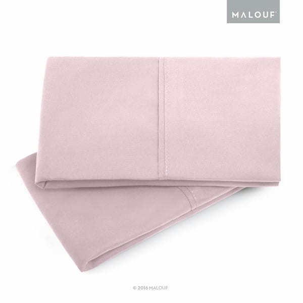 Malouf Blush King Pillowcases (Set of 2)