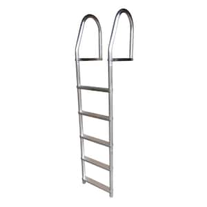 Dock Ladder 5-Step Standard Straight Aluminum Dock Ladder