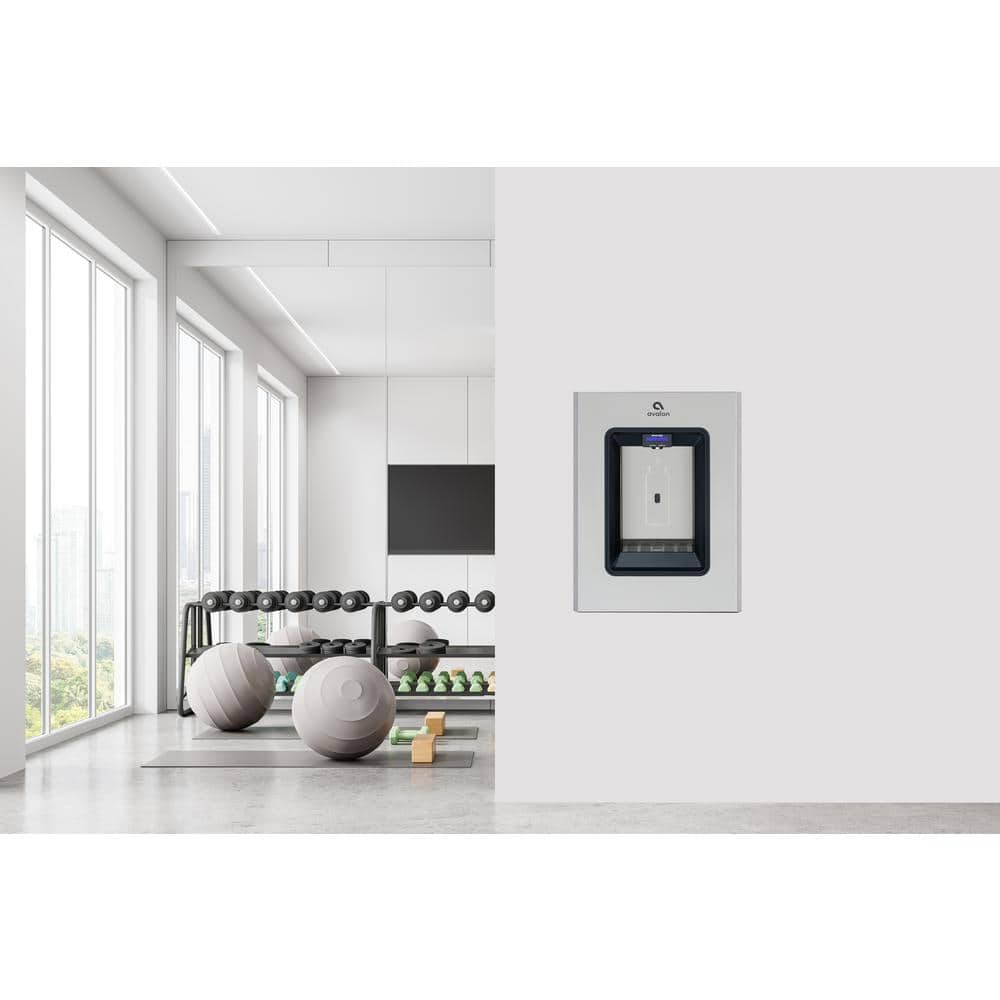Avalon Stainless Steel In-Wall Sensor Bottle Filler with Digital Display